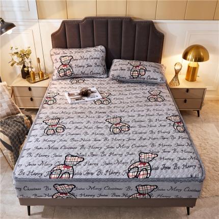 91家纺网 家纺一手货源 找家纺 （总）喜居 2021新款牛奶绒夹棉床笠