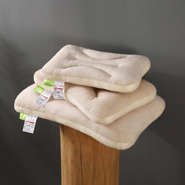 91家纺网 家纺一手货源 找家纺 加厚玉米绒面料酒店羽丝绒枕头助眠简约日式成人护颈定型单人枕芯