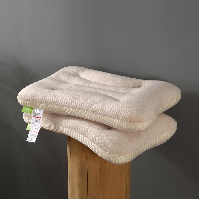 91家纺网 家纺一手货源 找家纺 加厚玉米绒面料酒店羽丝绒枕头助眠简约日式成人护颈定型单人枕芯