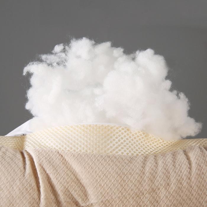 91家纺网 家纺一手货源 找家纺 加厚玉米绒面料酒店羽丝绒枕头助眠简约日式成人护颈定型单人枕芯