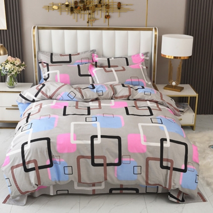 91家纺网 家纺一手货源 找家纺 （总）启优家纺12868全棉四件套床单款纯棉四件套