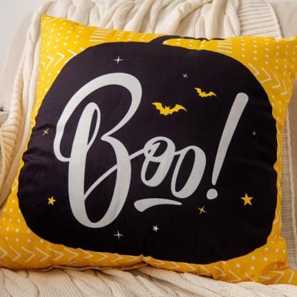 91家纺网 家纺一手货源 找家纺 橘夏纺织品 2025新款短毛绒双面印花抱枕 安静