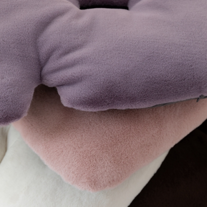 91家纺网 家纺一手货源 找家纺 （总）美茉家居 2021新款NO.兔毛绒异形坐垫