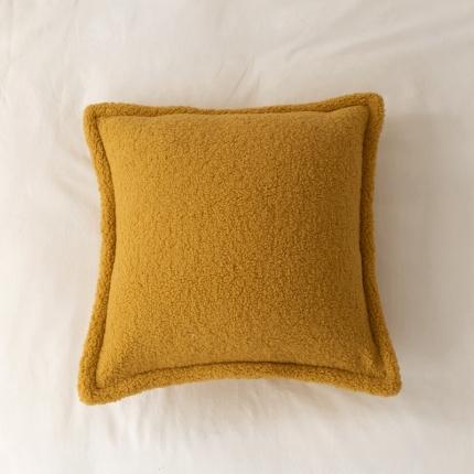 91家纺网 家纺一手货源 找家纺 （总）美茉家居 2021新款颗粒羊毛飞边抱枕