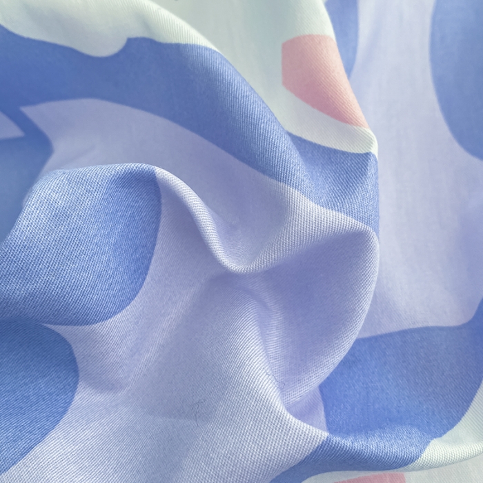 91家纺网 家纺一手货源 找家纺 曼之夏 2022新款13372全棉清新印花四件套 宝心软糖兔