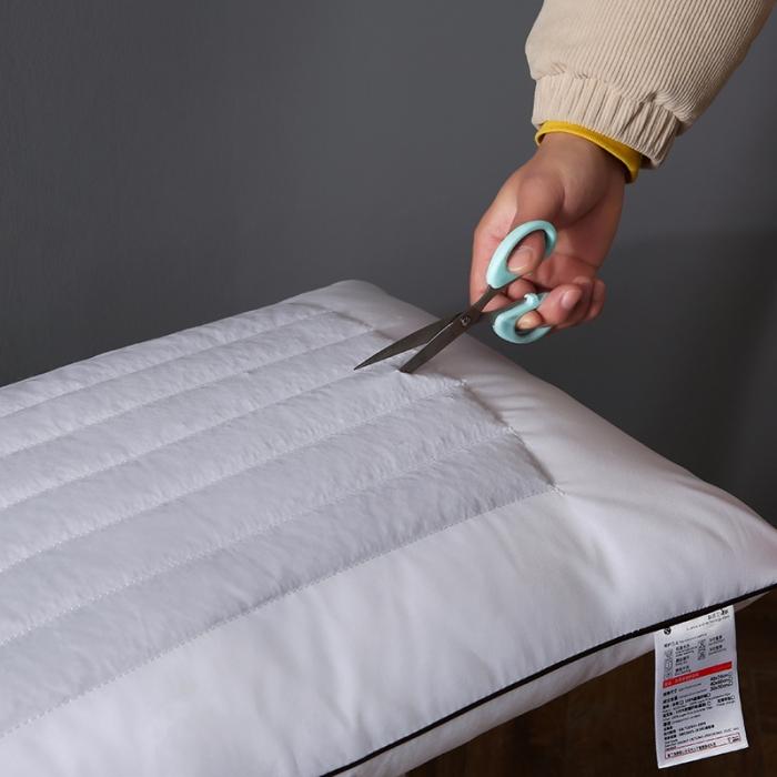 91家纺网 家纺一手货源 找家纺 促销引流 加厚磨毛荞麦枕芯花草护颈枕学生睡眠透气枕头单人枕