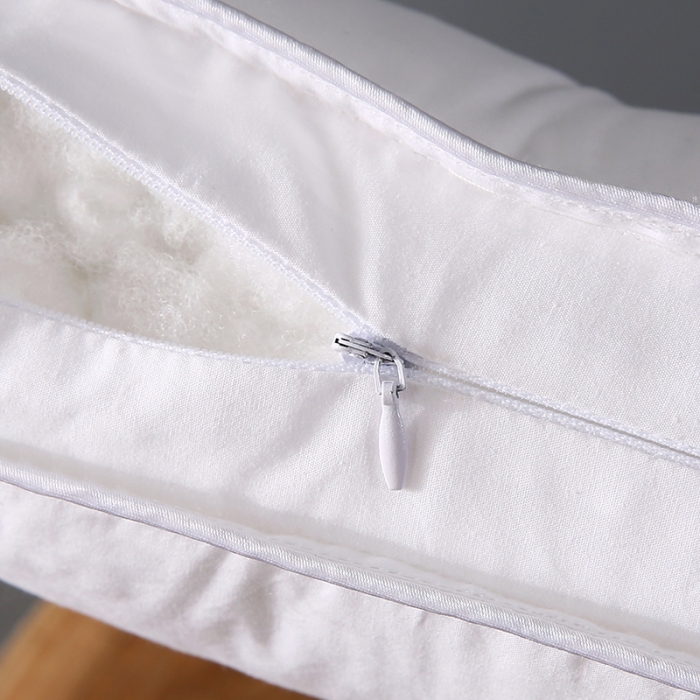 91家纺网 家纺一手货源 找家纺 全棉刺绣决明子枕芯花草护颈枕睡眠透气枕头酒店单人定型硬枕