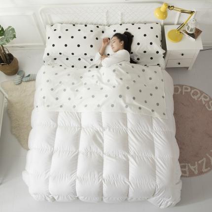 91家纺网 家纺一手货源 找家纺 怡家居  全棉隔脏睡袋印花系列 波点