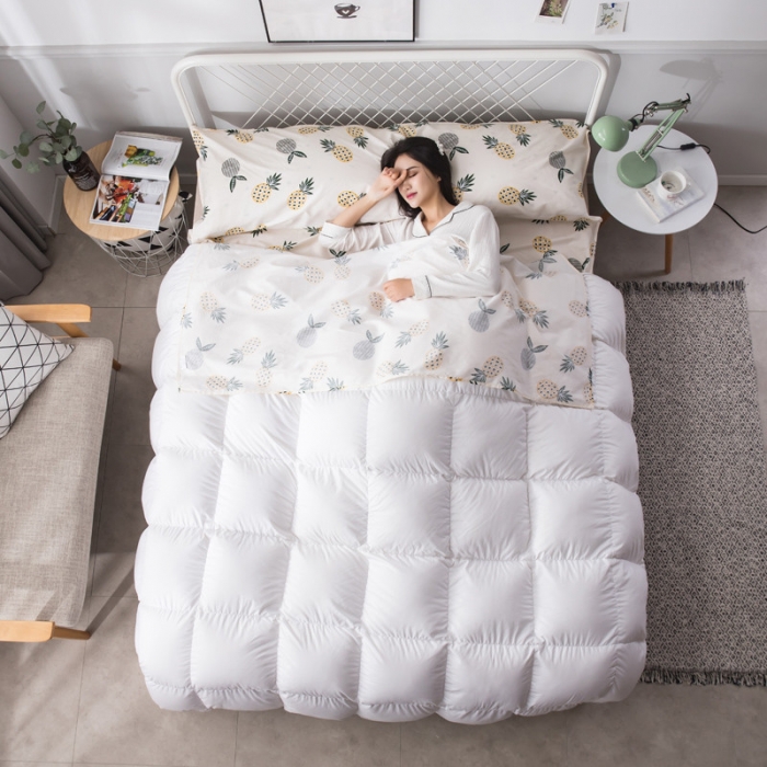 91家纺网 家纺一手货源 找家纺 怡家居  全棉隔脏睡袋印花系列 菠萝蜜