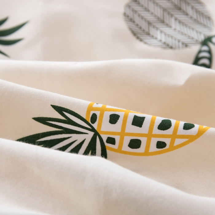 91家纺网 家纺一手货源 找家纺 怡家居  全棉隔脏睡袋印花系列 菠萝蜜