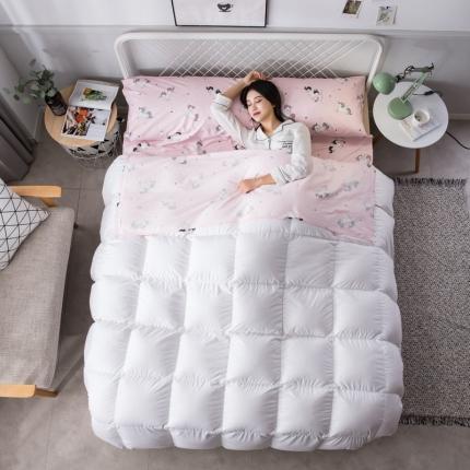 91家纺网 家纺一手货源 找家纺 怡家居  全棉隔脏睡袋印花系列 天马星空