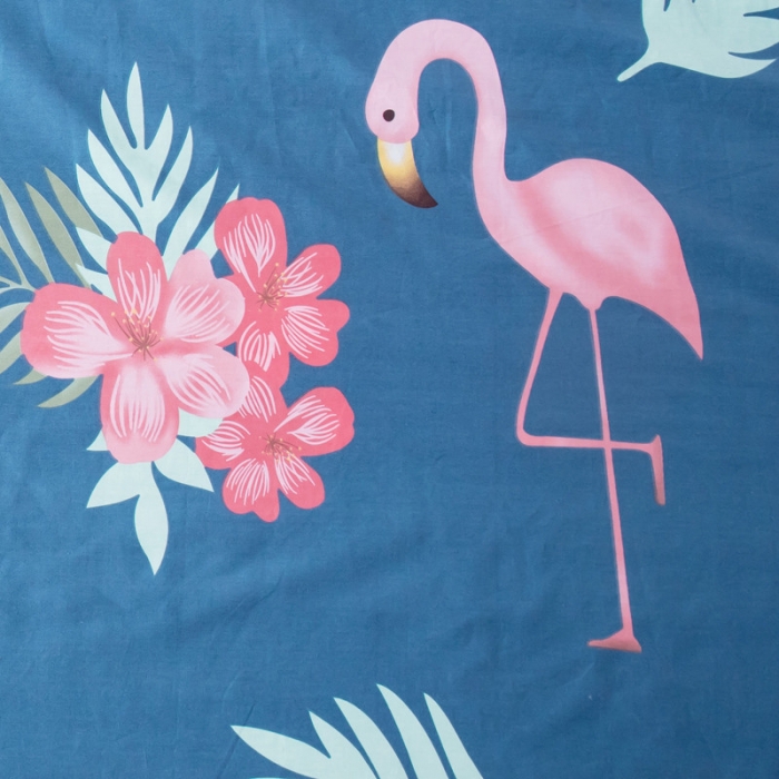 91家纺网 家纺一手货源 找家纺 怡家居  全棉隔脏睡袋印花系列 蓝火鸟