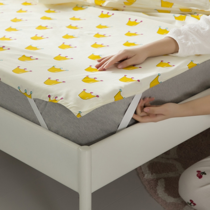 91家纺网 家纺一手货源 找家纺 怡家居  全棉隔脏睡袋印花系列 皇冠