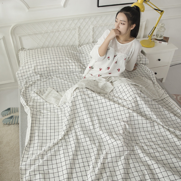 91家纺网 家纺一手货源 找家纺 怡家居  全棉隔脏睡袋印花系列 格调