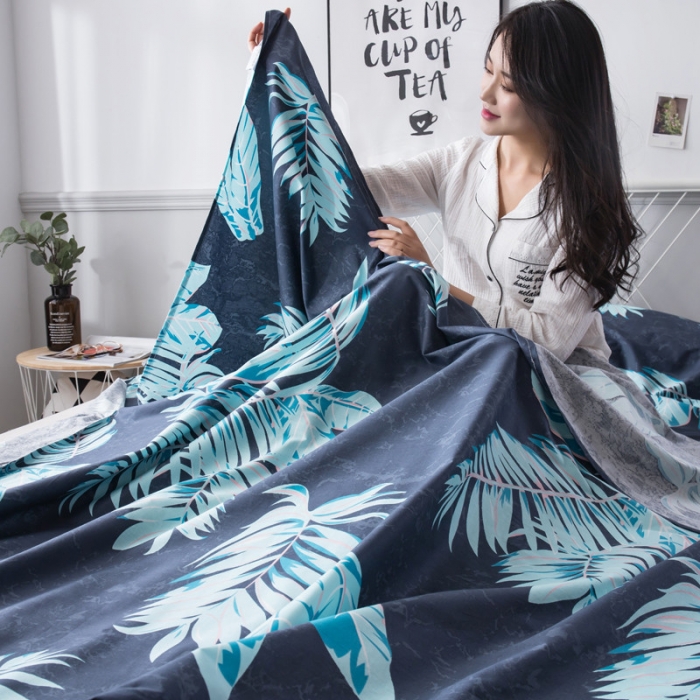 91家纺网 家纺一手货源 找家纺 怡家居  全棉隔脏睡袋印花系列 叶韵