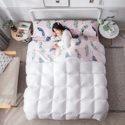 91家纺网 家纺一手货源 找家纺 怡家居  全棉隔脏睡袋印花系列 羽叶