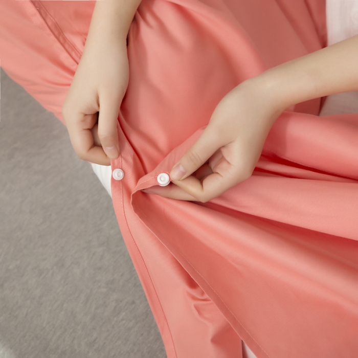 91家纺网 家纺一手货源 找家纺 怡家居 全棉纯色隔脏睡袋 玉色