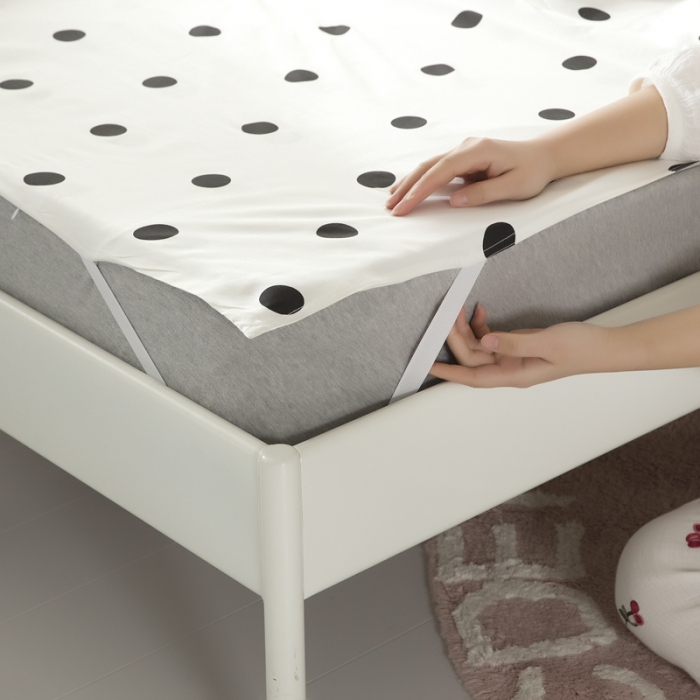 91家纺网 家纺一手货源 找家纺 怡家居 全棉隔脏睡袋 印花波点