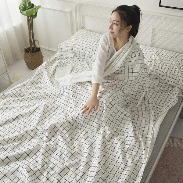 91家纺网 家纺一手货源 找家纺 怡家居 全棉隔脏睡袋 印花格调