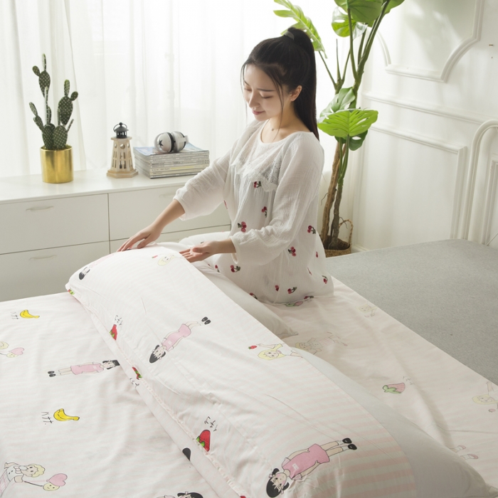 91家纺网 家纺一手货源 找家纺 怡家居 全棉隔脏睡袋 印花梦想