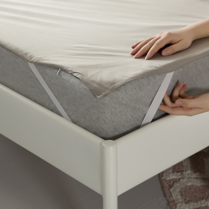 91家纺网 家纺一手货源 找家纺 怡家居 全棉隔脏睡袋 纯色灰色