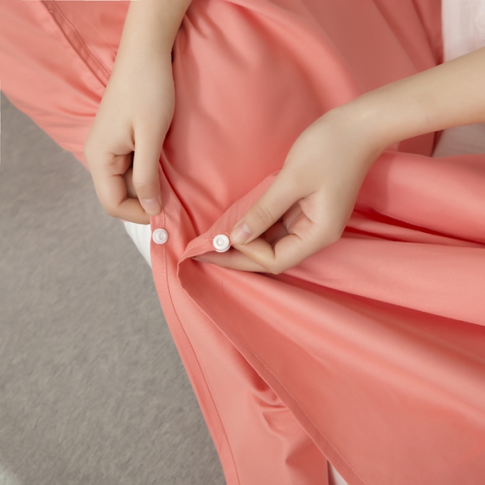 91家纺网 家纺一手货源 找家纺 怡家居 全棉隔脏睡袋 纯色玉色