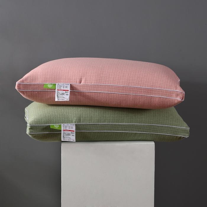 91家纺网 家纺一手货源 找家纺 仿羊绒热熔棉可水洗枕芯护颈整张棉安睡高回弹成人助眠单人枕头