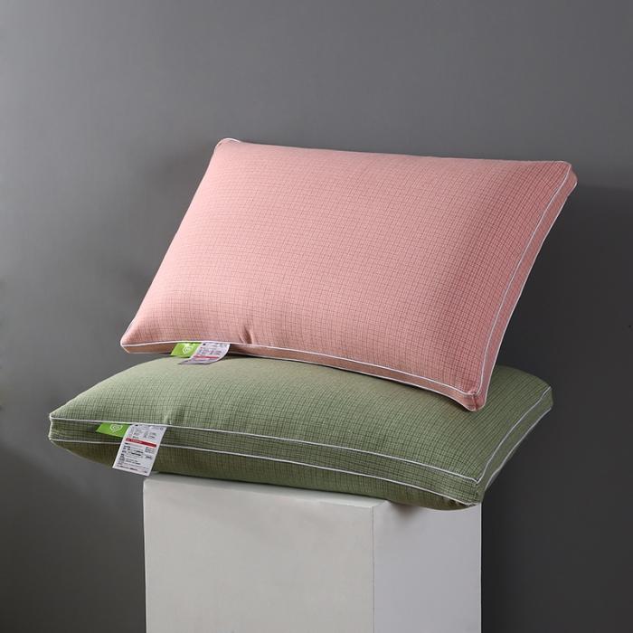 91家纺网 家纺一手货源 找家纺 仿羊绒热熔棉可水洗枕芯护颈整张棉安睡高回弹成人助眠单人枕头