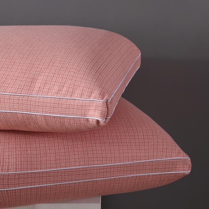 91家纺网 家纺一手货源 找家纺 仿羊绒热熔棉可水洗枕芯护颈整张棉安睡高回弹成人助眠单人枕头