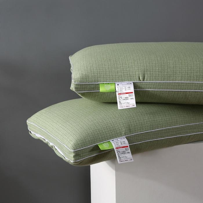 91家纺网 家纺一手货源 找家纺 仿羊绒热熔棉可水洗枕芯护颈整张棉安睡高回弹成人助眠单人枕头