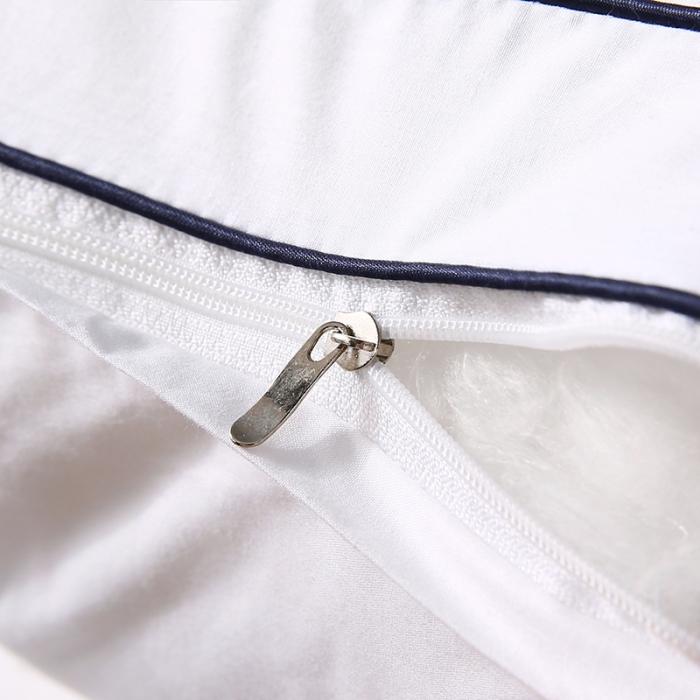 91家纺网 家纺一手货源 找家纺 全棉绗缝刺绣薰衣草枕芯花草护颈枕学生睡眠透气枕头酒店单人软枕