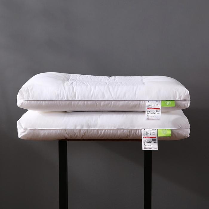 91家纺网 家纺一手货源 找家纺 全棉决明子木棉枕芯花草护颈枕睡眠透气枕头单人两用定型硬枕