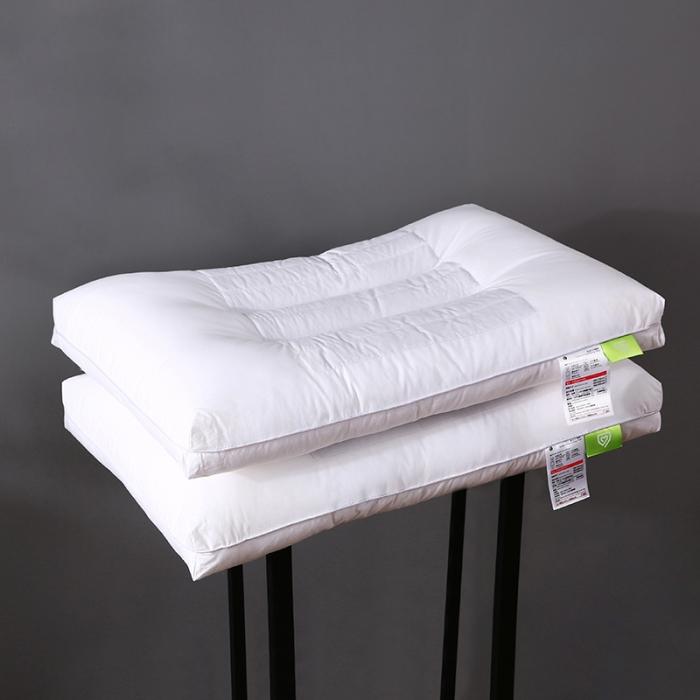 91家纺网 家纺一手货源 找家纺 全棉决明子木棉枕芯花草护颈枕睡眠透气枕头单人两用定型硬枕