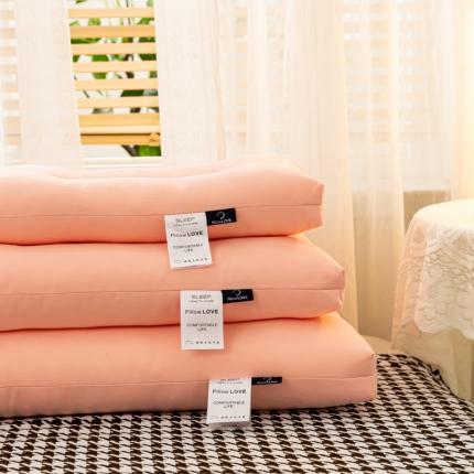 91家纺网 家纺一手货源 找家纺 雅诗帛 2025新款锦绒水洗枕芯枕头直播供货 豆沙