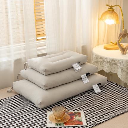 91家纺网 家纺一手货源 找家纺 雅诗帛 2025新款锦绒水洗枕芯枕头直播供货 灰色