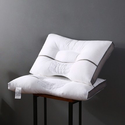 91家纺网 家纺一手货源 找家纺 全棉决明子枕芯花草护颈枕学生睡眠透气枕头酒店单人定型硬枕