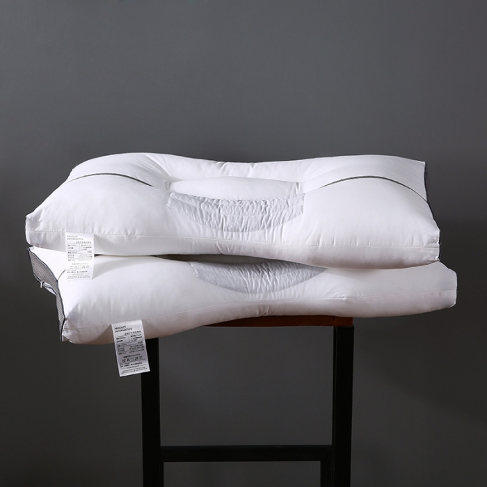 91家纺网 家纺一手货源 找家纺 全棉决明子枕芯花草护颈枕学生睡眠透气枕头酒店单人定型硬枕