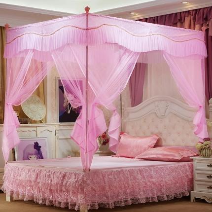 91家纺网 家纺一手货源 找家纺 （总）宜品雅2024新款三开门拉链方顶蚊帐