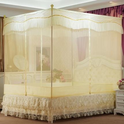 91家纺网 家纺一手货源 找家纺 （总）宜品雅2024新款三开门拉链方顶蚊帐