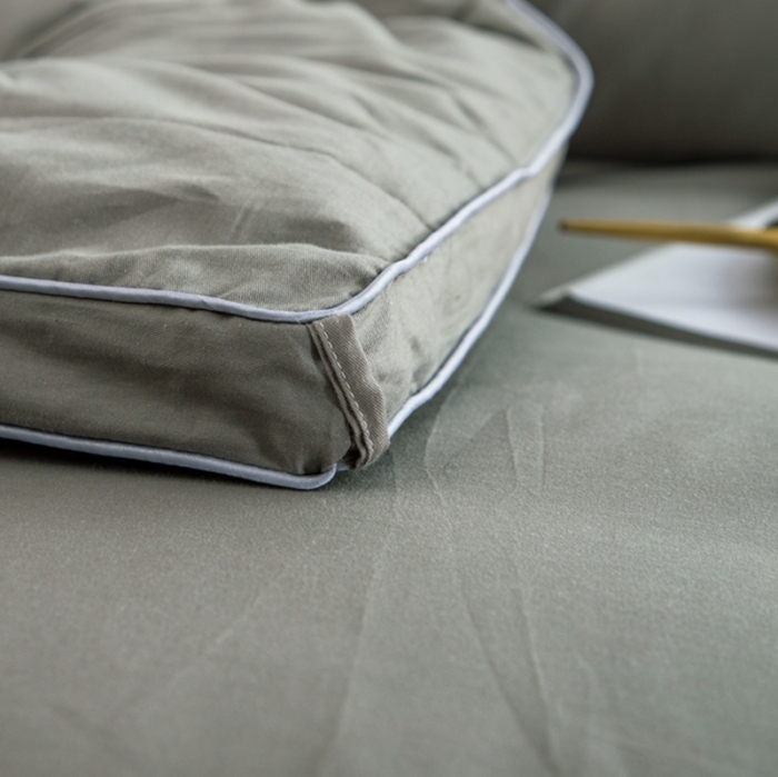 91家纺网 家纺一手货源 找家纺 梦享生活家居  2021新款13372大豆子母被 绅士灰