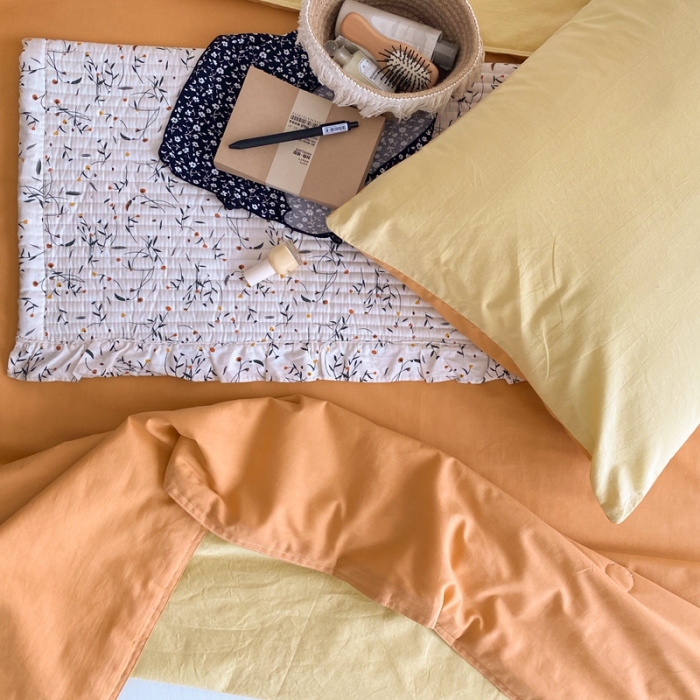 91家纺网 家纺一手货源 找家纺 （总）梦享生活 2022新款水洗棉双拼大豆纤维夏被