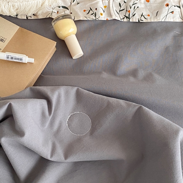 91家纺网 家纺一手货源 找家纺 梦享生活 2022新款水洗棉双拼大豆纤维夏被 灰色双拼淡雅绿