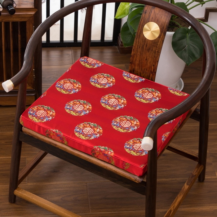 91家纺网 家纺一手货源 找家纺 李帅家居新款中式椅子垫太师椅垫子实木沙发垫定制中式海绵垫