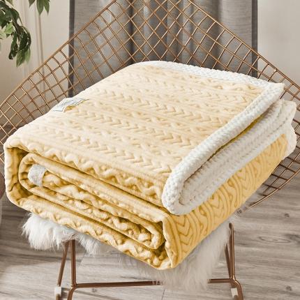 91家纺网 家纺一手货源 找家纺 (总）yyds网供办公室午睡盖毯纯色雪花绒多功能单毛毯车用