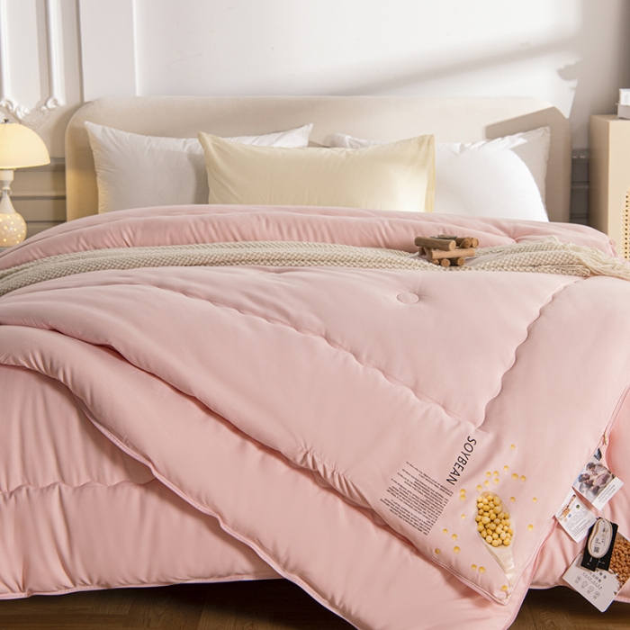 91家纺网 家纺一手货源 找家纺 （总）丽卡家纺 2023新款相亲相爱系列大豆被子被芯子母被