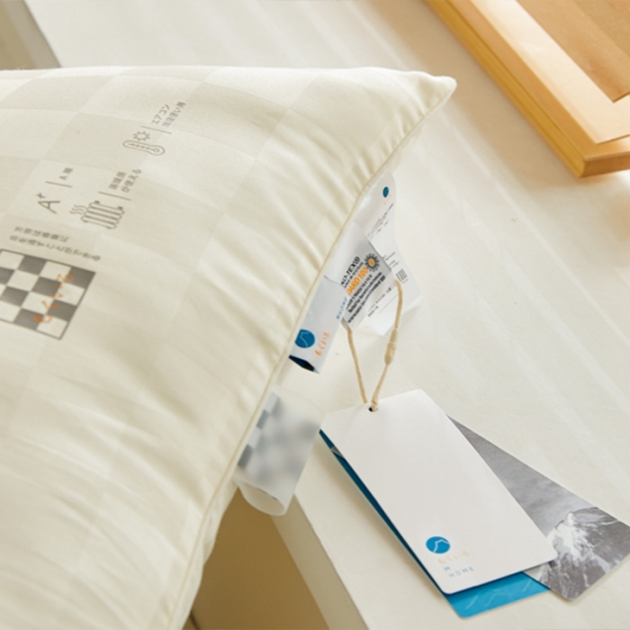 91家纺网 家纺一手货源 找家纺 榻尚家居 2021新款日系棋盘格枕芯48*74