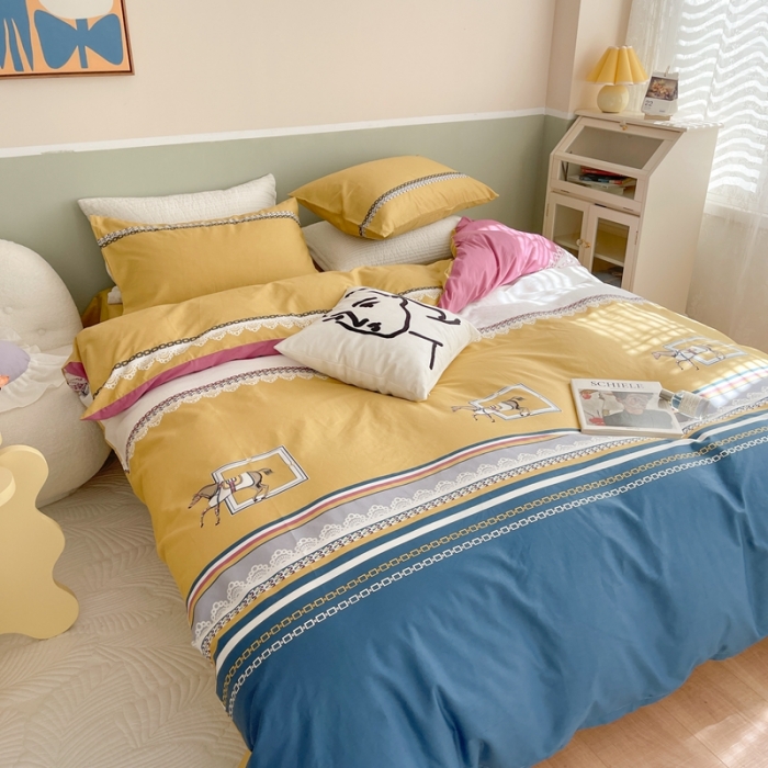 91家纺网 家纺一手货源 找家纺 时年家纺2022全棉小可爱系列8.0（会员优惠5元）飞驰人生