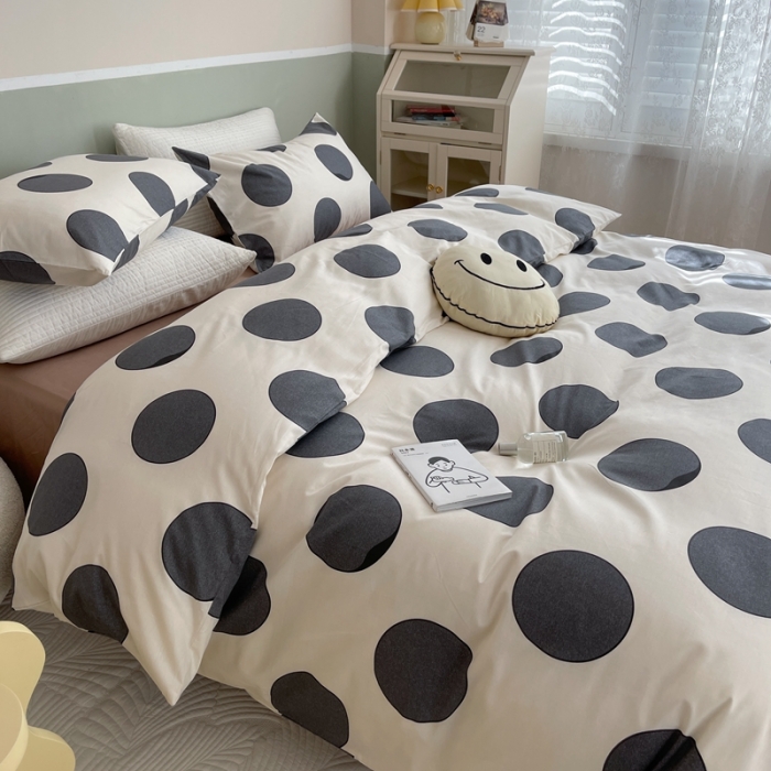 91家纺网 家纺一手货源 找家纺 时年家纺2022全棉小可爱系列8.0（会员优惠5元）黑眼豆豆