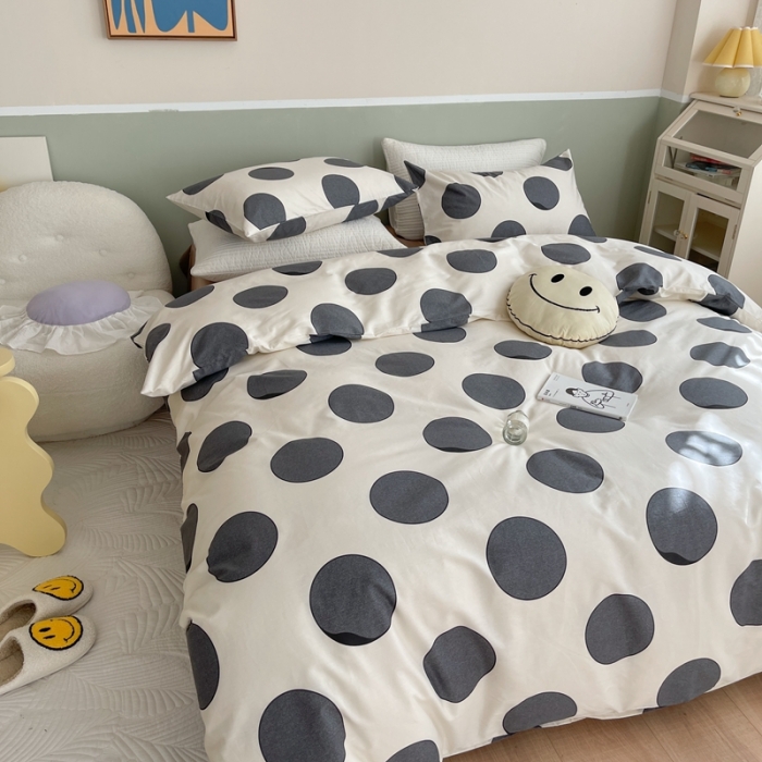 91家纺网 家纺一手货源 找家纺 时年家纺2022全棉小可爱系列8.0（会员优惠5元）黑眼豆豆