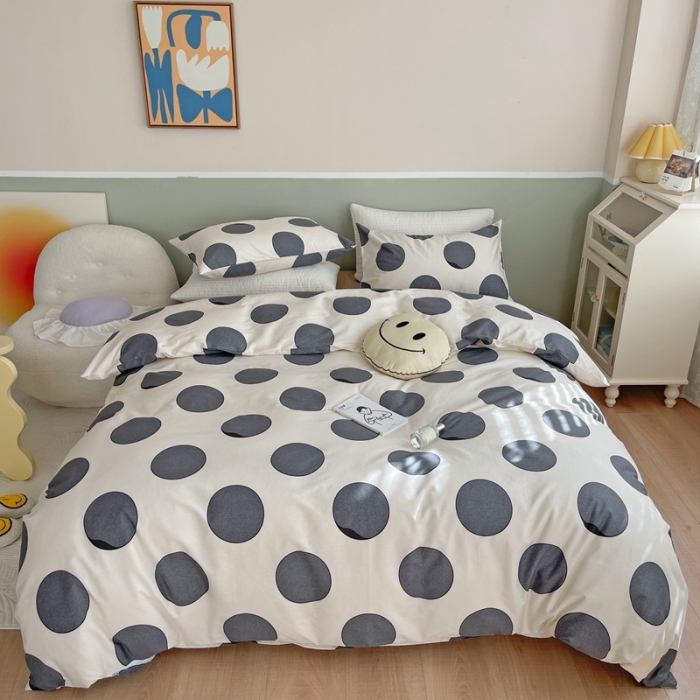 91家纺网 家纺一手货源 找家纺 时年家纺2022全棉小可爱系列8.0（会员优惠5元）黑眼豆豆